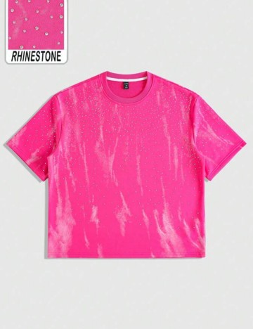 Tricou Shein Romwe, roz