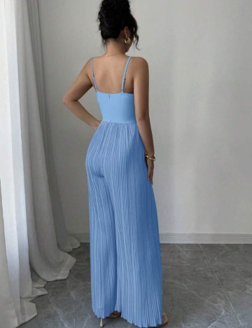 Salopetă lungă Shein, albastru