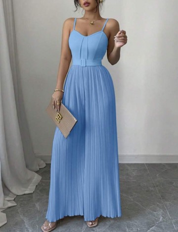 Salopetă lungă Shein, albastru