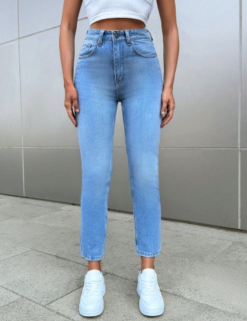 Jeans Shein, albastru