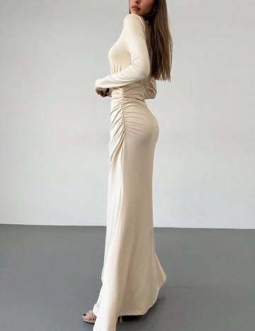 Rochie maxi Shein, bej