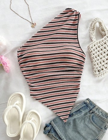 Top Shein, mix culori