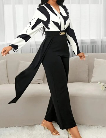 Salopetă lungă Shein, mix culori