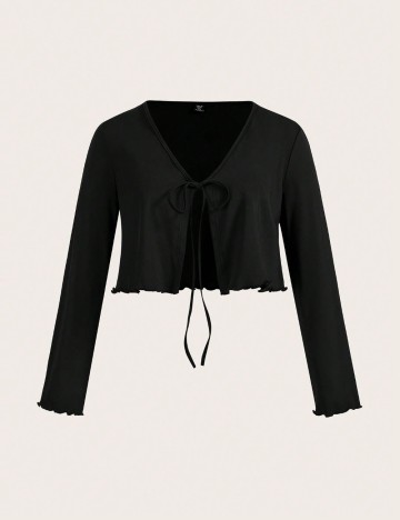 Bolerou Shein Curve+, negru