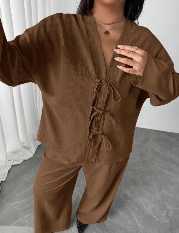 Compleu Shein Curve+, maro