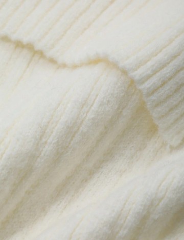 Pulover Shein DAZY, crem