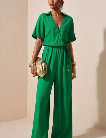 Salopetă Shein, verde