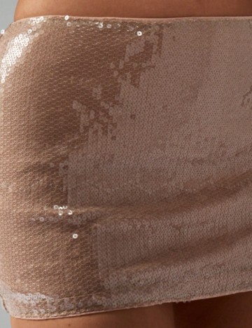 Fustă mini Shein Missguided, bej