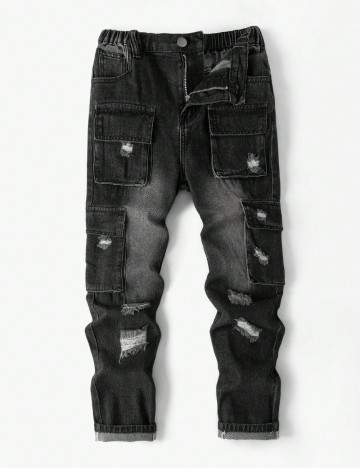 Jeans Shein, gri