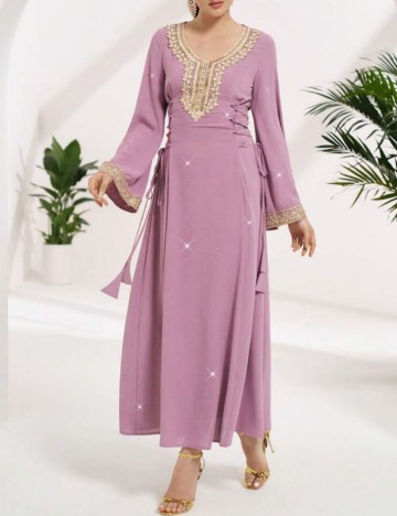 Rochie maxi Shein, mix culori