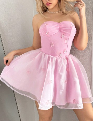 Rochie mini Shein, roz