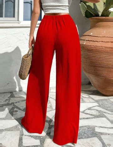 Pantaloni Shein, portocaliu