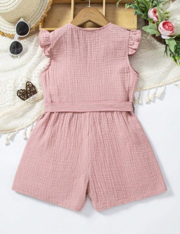 Salopetă scurtă Shein, roz