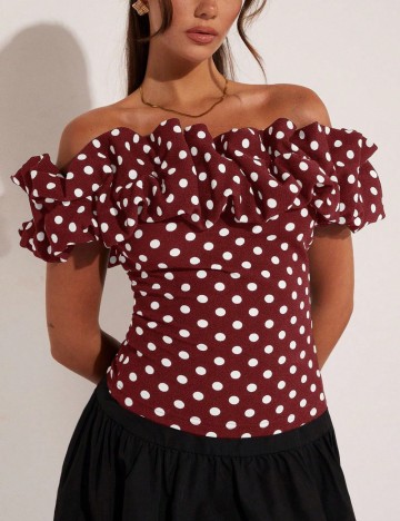 Top Shein, mix culori