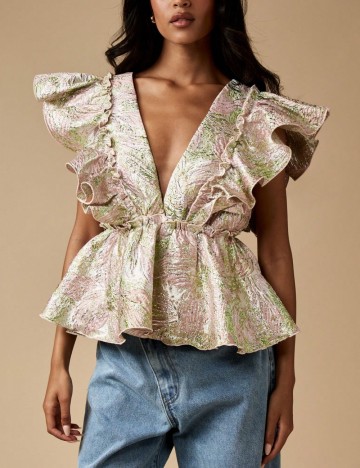 Top Shein Missguided, mix culori