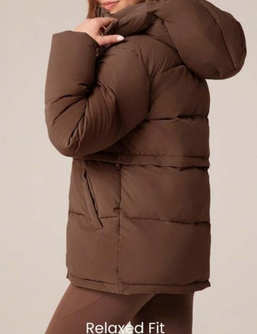 Geacă Shein GLOWMODE, maro