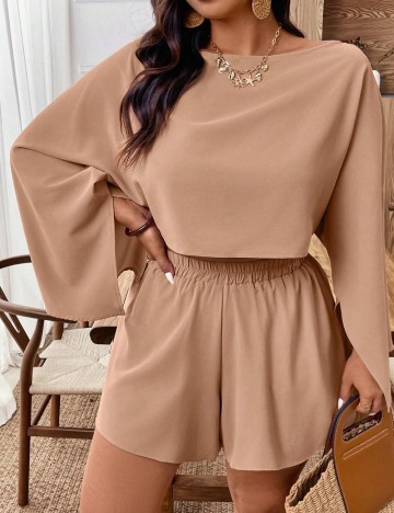 Compleu Shein Curve+, bej