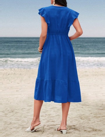 Rochie maxi Shein, albastru