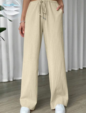 Pantaloni Shein, crem