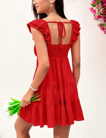 Rochie mini Shein, roșu