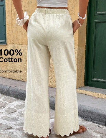 Pantaloni Shein, crem