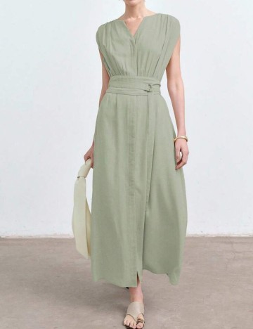Rochie maxi Shein, verde