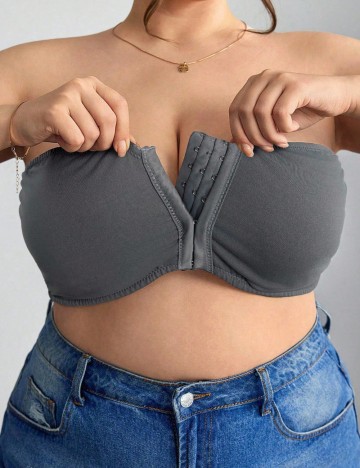 Sutien Shein Curve+, gri