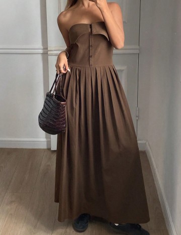 Rochie maxi Shein, maro