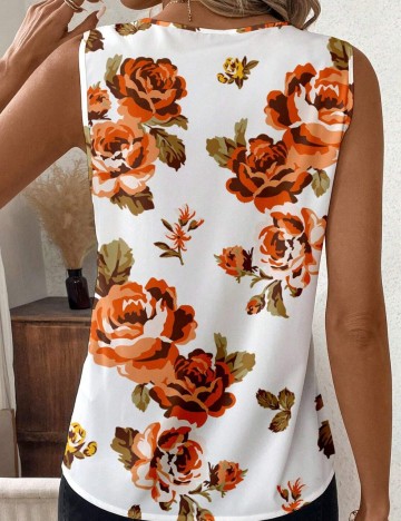 Cămașă cu mânecă scurtă Shein, alb