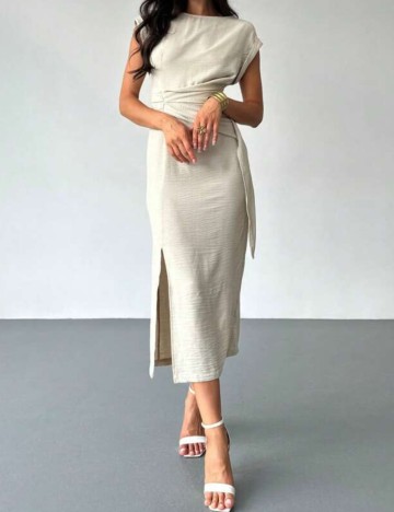 Rochie midi Shein, bej