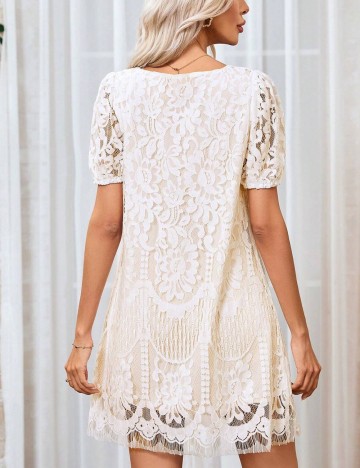 Rochie mini Shein, alb