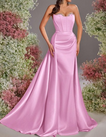 Rochie de ocazie Shein, roz