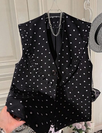Vestă Shein, negru