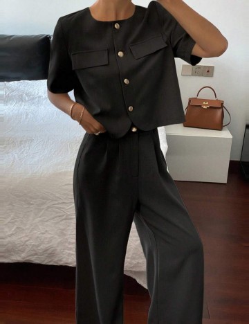 Compleu Shein, negru