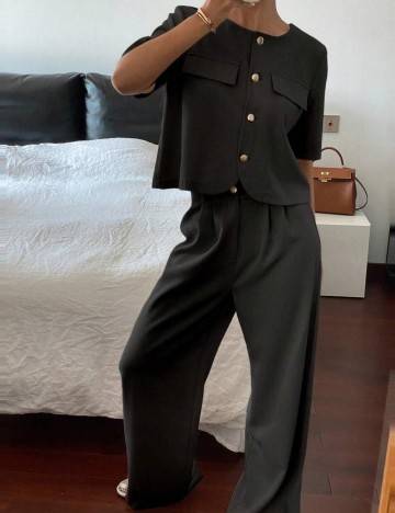 Compleu Shein, negru