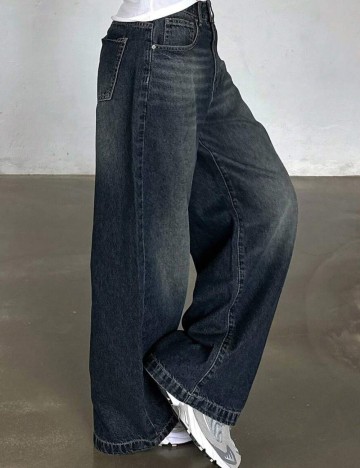 Jeans Shein DAZY, albastru