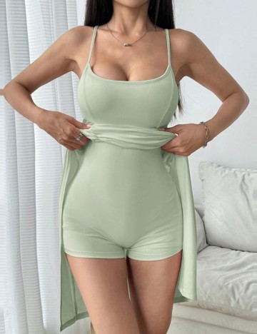 Rochie maxi Shein, verde