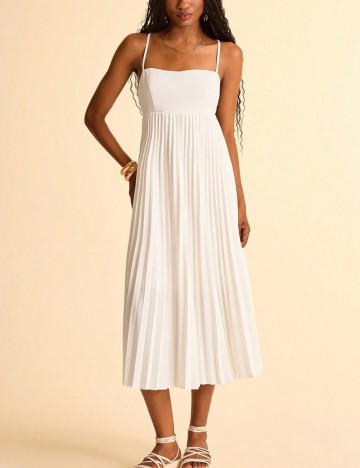 Rochie maxi Shein, alb