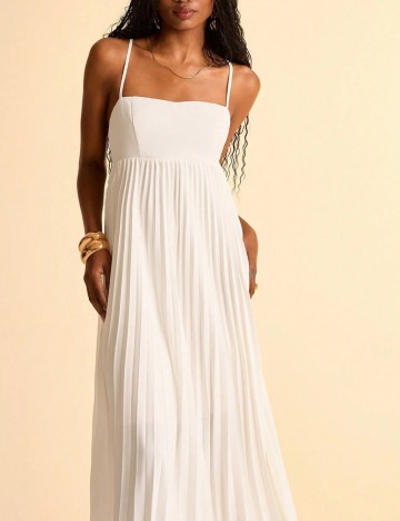 Rochie maxi Shein, alb