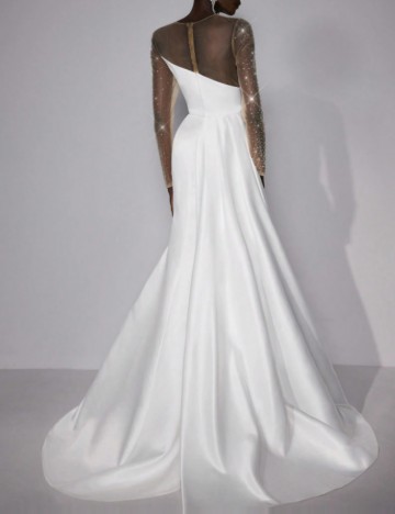 Rochie de ocazie și bridal Shein, alb