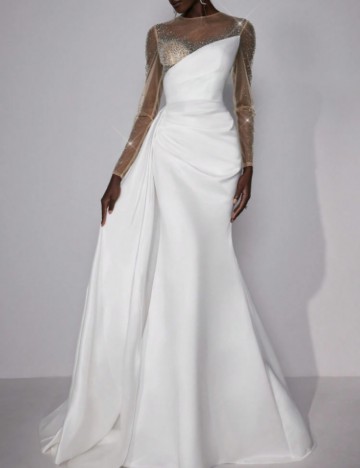 Rochie de ocazie și bridal Shein, alb