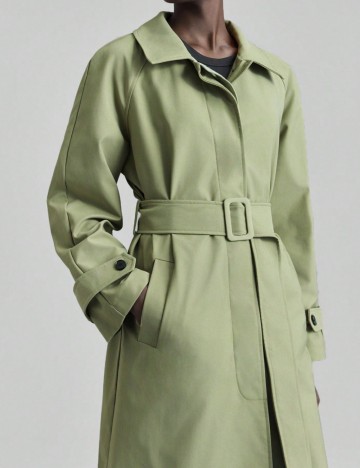 Trench Shein, verde
