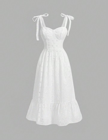 Rochie maxi Shein, alb