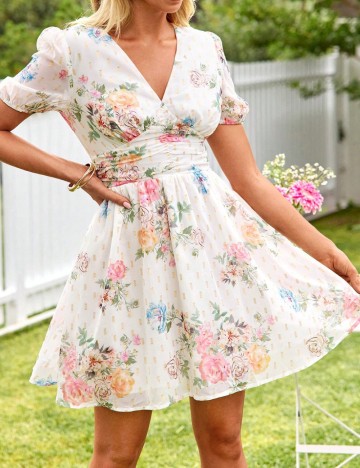 Rochie mini Shein, mix culori