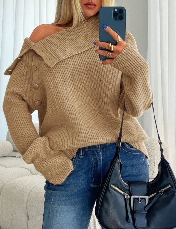 Pulover Shein, bej