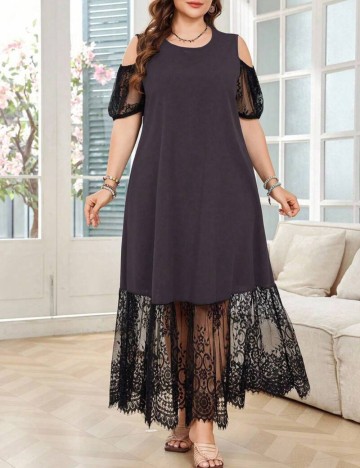 Rochie maxi Shein Curve+, mov