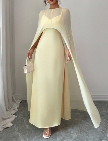 Rochie maxi Shein, galben