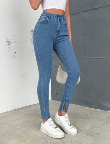 Jeans Shein, albastru