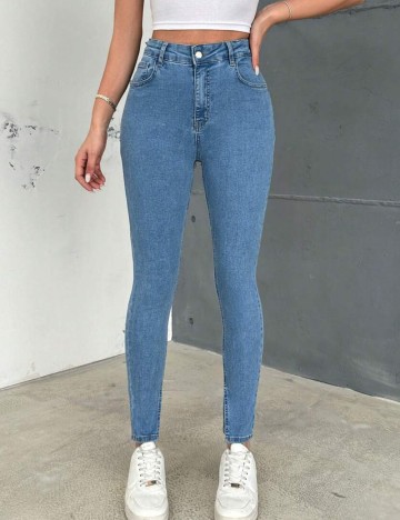 Jeans Shein, albastru