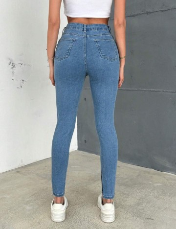 Jeans Shein, albastru